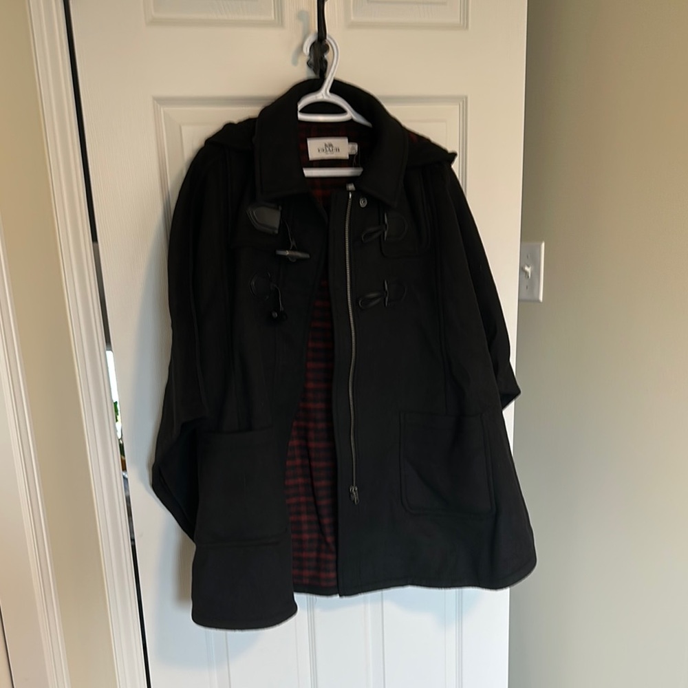 Coach Black Hooded Jacket